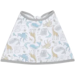 Aden + Anais™ Essential S Burpy Bip Katoen Mousseline Slabbetje Natural Geschiedenis -Lief En Klein aden anais essential s burpy bip katoen mousseline slabbetje natural geschiedenis a316304 3