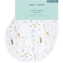 Aden + Anais™ Essential S Katoenen Mousseline Baby Slabbetje Voyage -Lief En Klein aden anais essential s katoenen mousseline baby slabbetje voyage a391380 3