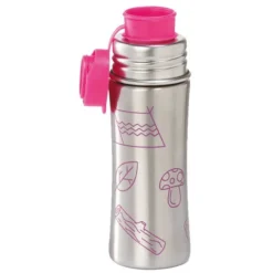 Affenzahn Roestvrij Stalen Drinkflesuil, Roze -Lief En Klein affenzahn roestvrij stalen drinkflesuil roze a300656 4