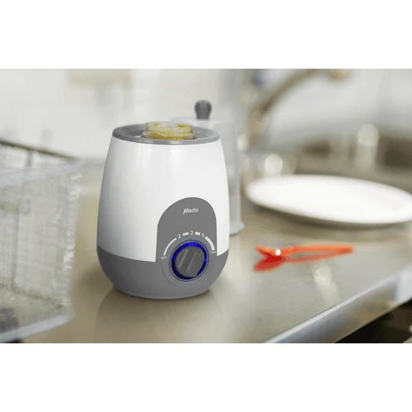 Alecto ® Flessen- En Babyvoedingverwarmer Met 3 Verwarmingsprogramma's Geschikt Voor Thuis En Onderweg Met 12V Auto Adapter 2 Alecto ® Flessen- En Babyvoedingverwarmer Met 3 Verwarmingsprogramma's Geschikt Voor Thuis En Onderweg Met 12V Auto Adapter - Afbeelding 2