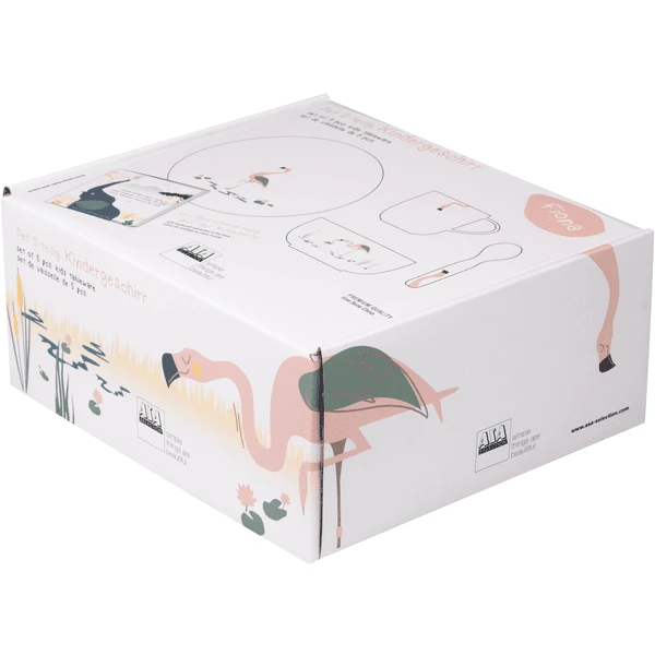 ASA Selection Kinderservies 5-delig Fiona Wit Glanzend 2 ASA Selection Kinderservies 5-delig Fiona Wit Glanzend - Afbeelding 2