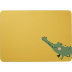 ASA Selection Placemat Croco Krokodil Geel