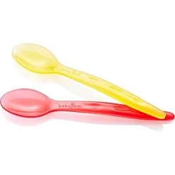 BabyJem Baby Lepel Transparant 5 Stuks -Lief En Klein babyjem baby lepel transparant 5 stuks a282442 2