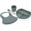 BabyJem Eetset Siliconen, Groen