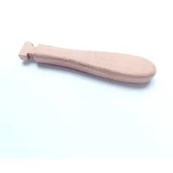 BabyJem Siliconenlepel Met Houten Handvat, Grijs -Lief En Klein babyjem siliconenlepel met houten handvat grijs a375310 3