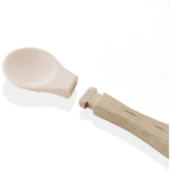 BabyJem Siliconenlepel Met Houten Handvat, Naturel -Lief En Klein babyjem siliconenlepel met houten handvat naturel a375305 2