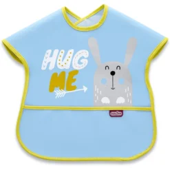 BabyJem Slabbetje XL Met Doekje Blauw