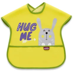 BabyJem Slabbetje XL Met Doekje Yellow