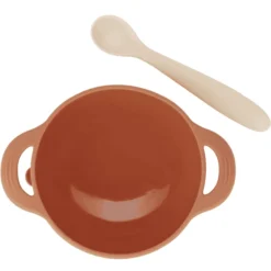 Babymoov TAST'ISY Eetset Fox Met Siliconen Eetbakje En Lepel -Lief En Klein babymoov tastisy eetset fox met siliconen eetbakje en lepel a367423 3