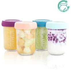 Babymoov Voedselverpakking Babybolen Van Glas 4 X 240 Ml -Lief En Klein babymoov voedselverpakking babybolen van glas 4 x 240 ml a295734 1