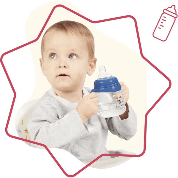 Badabulle Drinkbeker Met Druppelstop 160ml, Set Van 2 Badabulle Drinkbeker Met Druppelstop 160ml, Set Van - Afbeelding 2