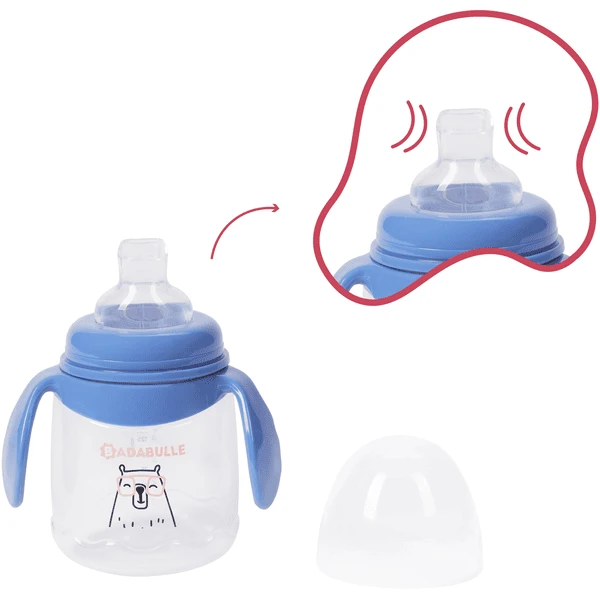Badabulle Drinkbeker Met Druppelstop 160ml, Set Van 4 Badabulle Drinkbeker Met Druppelstop 160ml, Set Van - Afbeelding 4