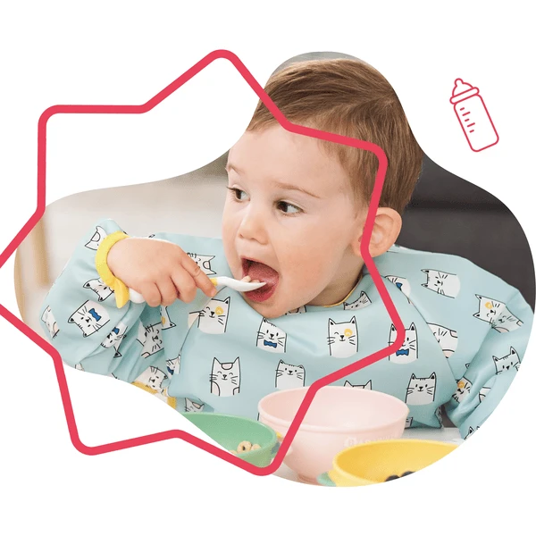 Badabulle Eetbestek 2 Stuks 2 Badabulle Eetbestek 2 Stuks - Afbeelding 2