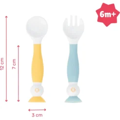 Badabulle Eetbestek 2 Stuks 8 Badabulle Eetbestek 2 Stuks -Lief En Klein badabulle eetbestek 2 stuks a327279 3