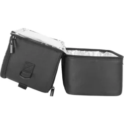 Badabulle Isolerende Tas Pick And Go Met Twee Binnenvakken In Zwart -Lief En Klein badabulle isolerende tas pick and go met twee binnenvakken in zwart a304221 2