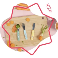 Badabulle Kinderbestek Set 3 Stuks -Lief En Klein badabulle kinderbestek set 3 stuks a327130 4