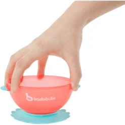 Badabulle Kleurrijke Papkommen Met Deksel En Zuignap -Lief En Klein badabulle kleurrijke papkommen met deksel en zuignap a318425 4