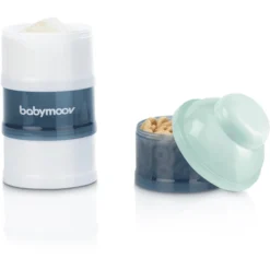 BabyMoov Badabulle Melkpoeder Portioneerder Artic Blauw -Lief En Klein badabulle melkpoeder portioneerder artic blauw a318527 3