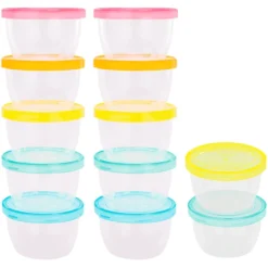 Badabulle Opbergbakje Badabowls Set Van 12, Elk Met 250 Ml Inhoud