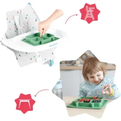 Badabulle Silicone Anti-slip Plaat -Lief En Klein badabulle silicone anti slip plaat a326301 3