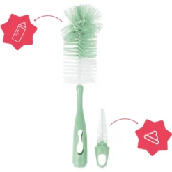 Badabulle Zachte Flessenborstel Green -Lief En Klein badabulle zachte flessenborstel green a327661 3