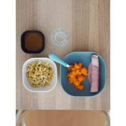 BEABA ® Bowl Set 3 Stuks, Donkerblauw/ Cotton / Baltisch Blauw Gemaakt Van Siliconen -Lief En Klein beaba bowl set 3 stuks donkerblauw cotton baltisch blauw gemaakt van siliconen a409216 3