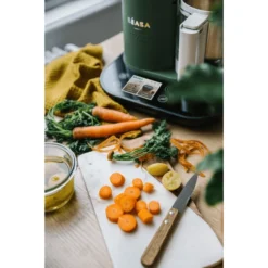 BEABA Keukenmachine Babycook Smart - Grijs-Groen -Lief En Klein beaba keukenmachine babycook smart grijs groen a363972 2