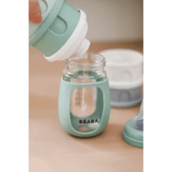 BEABA ® Melkpoeder Doseerdoos Cotton Wit/ Saliegroen 7 BEABA ® Melkpoeder Doseerdoos Cotton Wit/ Saliegroen -Lief En Klein beaba melkpoeder doseerdoos cotton wit saliegroen a409202 2