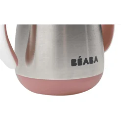 BEABA Roestvrijstalen Rietjesbeker 250 Ml Oud Roze -Lief En Klein beaba roestvrijstalen rietjesbeker 250 ml oud roze a302052 3