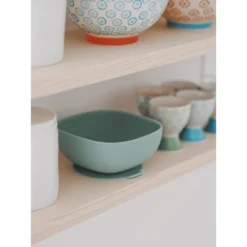 BEABA ® Siliconen Kom Met Zuignap. Saliegroen -Lief En Klein beaba siliconen kom met zuignap saliegroen a392956 4