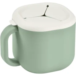 BEABA ® Snackbeker Pick'n'Snack Sage Green - Siliconen -Lief En Klein beaba snackbeker picknsnack sage green siliconen a409213 3