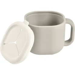 BEABA ® Snackbox Pick'n'Snack Velvet Grijs - Silicone -Lief En Klein beaba snackbox picknsnack velvet grijs silicone a409215 2