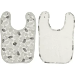 Bébé-jou Bébé Jou® Slabbetje 2-pack Fabulous Jungle