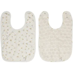 Bébé-jou Bébé Jou® Slabbetje 2-pack Fabulous Wish Grey