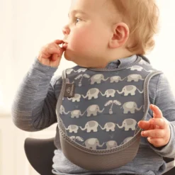Bibetta Neopreen Slab UltraBib® Olifant -Lief En Klein bibetta neopreen slab ultrabib olifant a335453 4