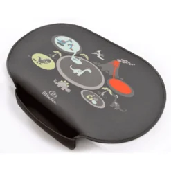 Bibetta Vierkant Set Neopreen Met Zakje Dinosaurus -Lief En Klein bibetta vierkant set neopreen met zakje dinosaurus a335503 2