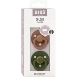 BIBS® Dummy Colour Woodchuck/Hunter Green 6-18 Maanden, 2 Stuks. -Lief En Klein bibs dummy colour woodchuck hunter green 6 18 maanden 2 stuks a395051 2