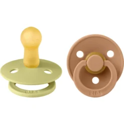 BIBS Dummy's Meadow En Earth 6-18 Maanden, 2 Stuks.