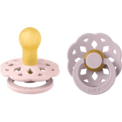 BIBS Fopspeen Boheme 0-6 Maanden Blossom / Dusky Lilac 3 BIBS Fopspeen Boheme 0-6 Maanden Blossom / Dusky Lilac -Lief En Klein bibs fopspeen boheme 0 6 maanden blossom dusky lilac a337891 1