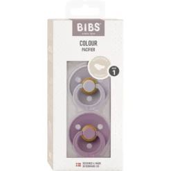 BIBS® Fopspeen Colour Anatomische Speen Fossil Grey & Mauve 0-6 Maanden, 2st -Lief En Klein bibs fopspeen colour anatomische speen fossil grey amp mauve 0 6 maanden 2st a389998 3