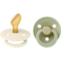 BIBS® Fopspeen Colour Anatomische Speen Sage & Ivory 6-18 Maanden, 2st. -Lief En Klein bibs fopspeen colour anatomische speen sage amp ivory 6 18 maanden 2st a390011 2