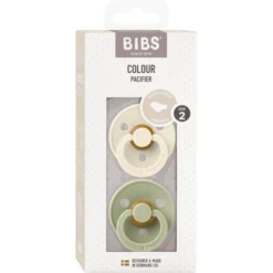 BIBS® Fopspeen Colour Anatomische Speen Sage & Ivory 6-18 Maanden, 2st. -Lief En Klein bibs fopspeen colour anatomische speen sage amp ivory 6 18 maanden 2st a390011 3