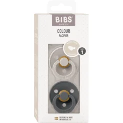 BIBS® Fopspeen Colour Anatomische Speen Sand & IJzer 0-6 Maanden, 2 Stuks. -Lief En Klein bibs fopspeen colour anatomische speen sand amp ijzer 0 6 maanden 2 stuks a389989 3