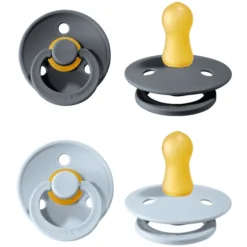 BIBS Fopspeen Colour Baby Blauw / IJzer 6-18 Maanden, 4 St. -Lief En Klein bibs fopspeen colour baby blauw ijzer 6 18 maanden 4 st a321075 2