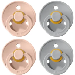 BIBS Fopspeen Colour Cloud / Blush 6-18 Maanden, 4 St.
