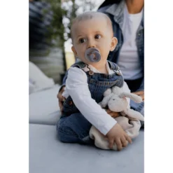 BIBS® Fopspeen Colour Fossil Grey & Mauve 0-6 Maanden, 2 Stuks. -Lief En Klein bibs fopspeen colour fossil grey amp mauve 0 6 maanden 2 stuks a379214 4