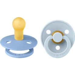 BIBS Fopspeen Colour Hemelsblauw / Babyblauw 0-6 Maanden, 2 St.