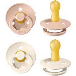 BIBS Fopspeen Colour Ivoor / Blush 6-18 Maanden, 4 St. -Lief En Klein bibs fopspeen colour ivoor blush 6 18 maanden 4 st a321131 2