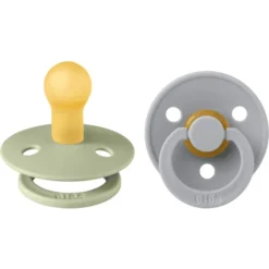 BIBS® Fopspeen Colour Sage/Cloud 0-6 Maanden, 2 Stuks.