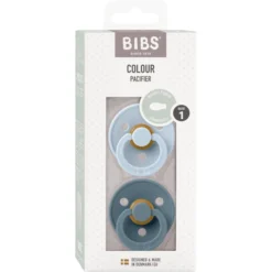 BIBS® Fopspeen Colour Symmetrische Speen Baby Blauw & Petrol 0-6 Maanden, 2st. -Lief En Klein bibs fopspeen colour symmetrische speen baby blauw amp petrol 0 6 maanden 2st a390043 3